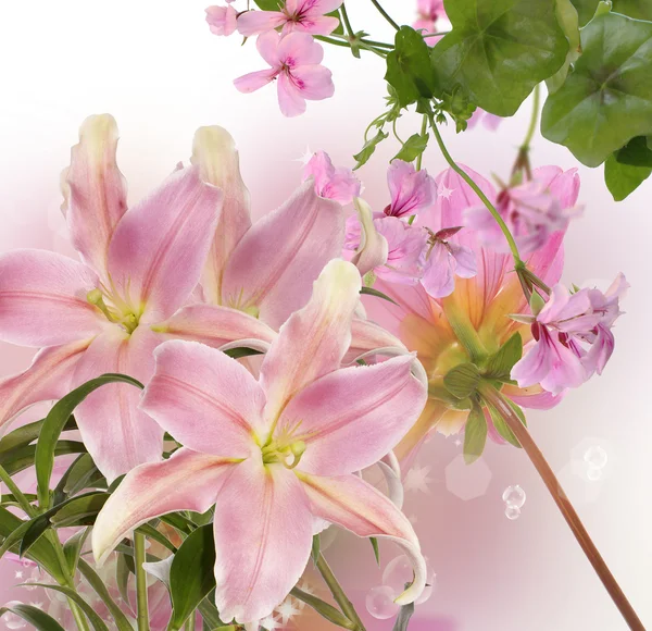 Japanese Floral background — Stock Photo, Image