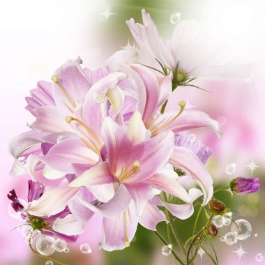 Japon çiçek arka plan