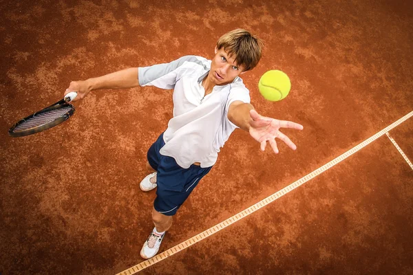 Giocatore di tennis — Foto Stock