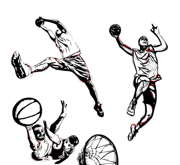basketball trio