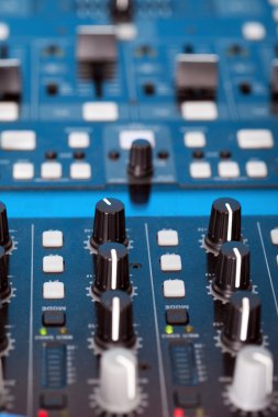 dj güverte konsol kontrol düğmeleri