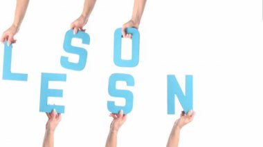 harfleri ders 4 tutan eller