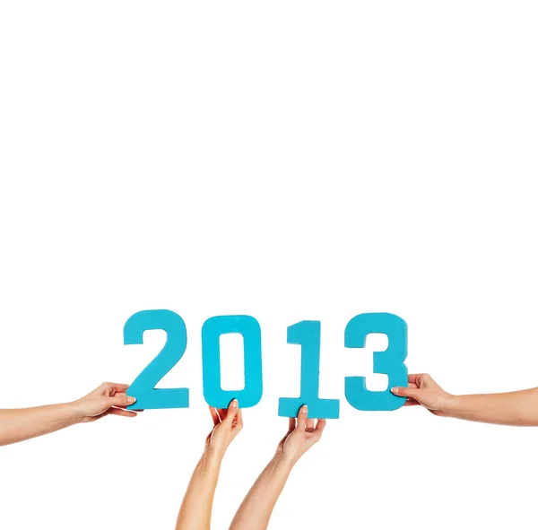 2013 Neujahrsgrußkarte — Stockfoto