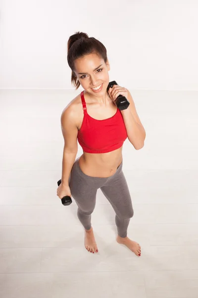 Mujer sonriente — Foto de Stock