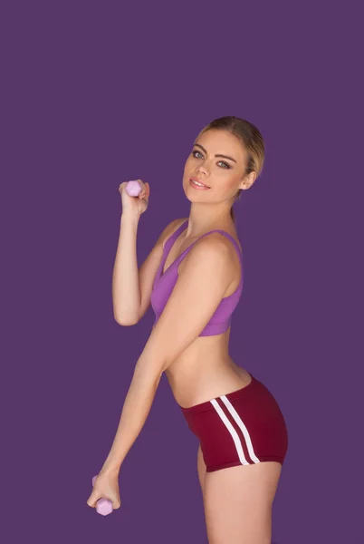 Mujer Fitness — Foto de Stock