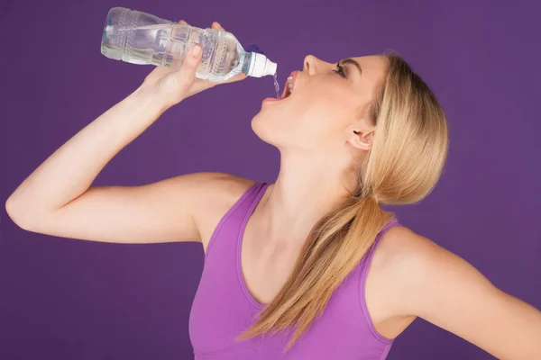 Fitness-Frau — Stockfoto