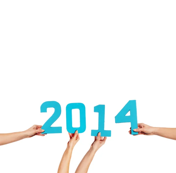 2014 New Year celebration — Stock Photo, Image