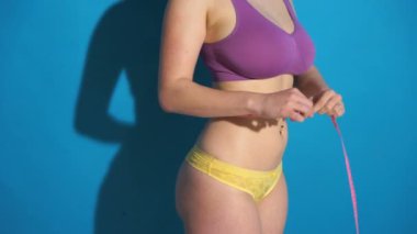 fitness kadın vücudu ölçme