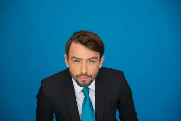 Portrait of an handsome confident businessman — Stock Photo, Image