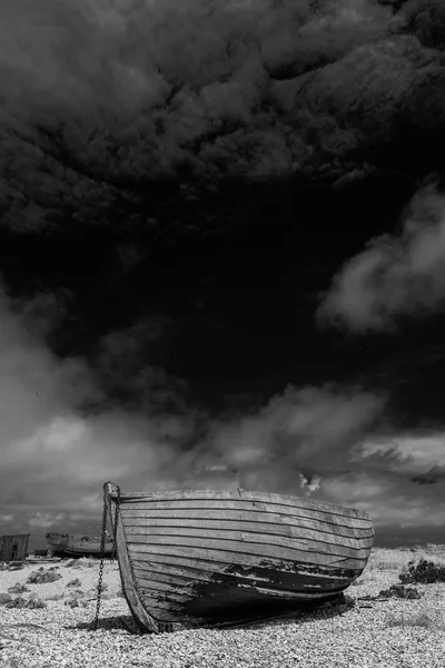 Rybářská loď na dungeness. — Stock fotografie