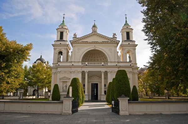 Iglesia de Santa Ana, Wilanow, Varsovia, Polonia . — Foto de Stock