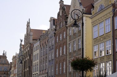 Polonya 'nın Gdansk kenti.