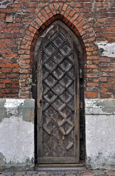 Gothic door. — Stock Photo, Image