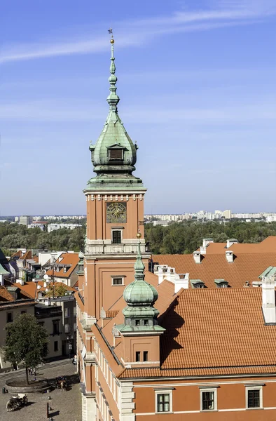 Warszawas kungliga slottet. — Stockfoto