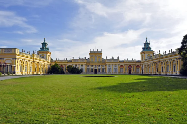 Palác Wilanow, Varšava, Polsko. — Stock fotografie