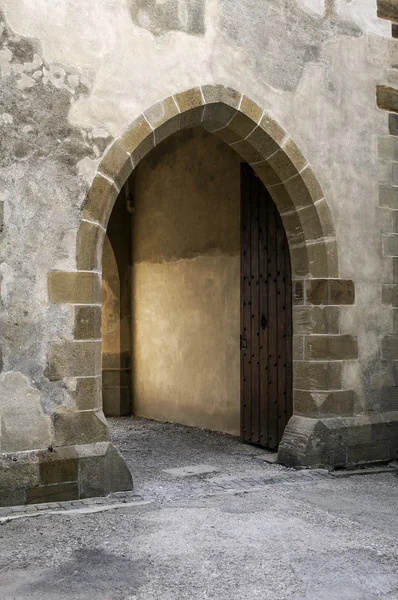 Porta do castelo . — Fotografia de Stock
