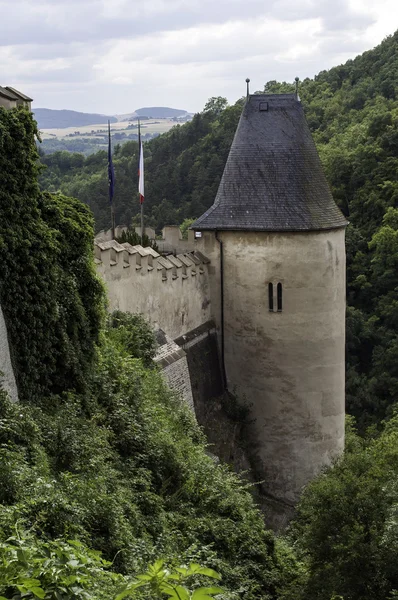 Karlštejnský hrad. — Stock fotografie