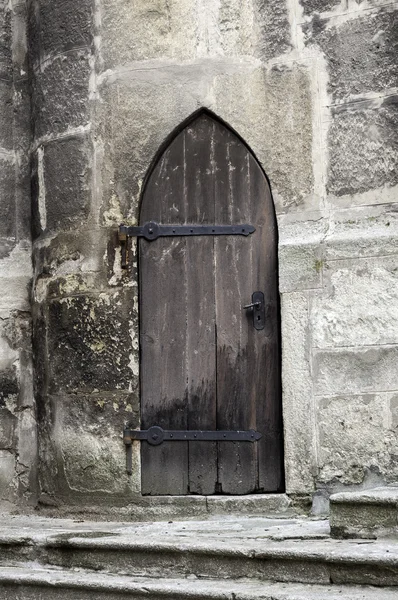 Gothic door. — Stock Photo, Image