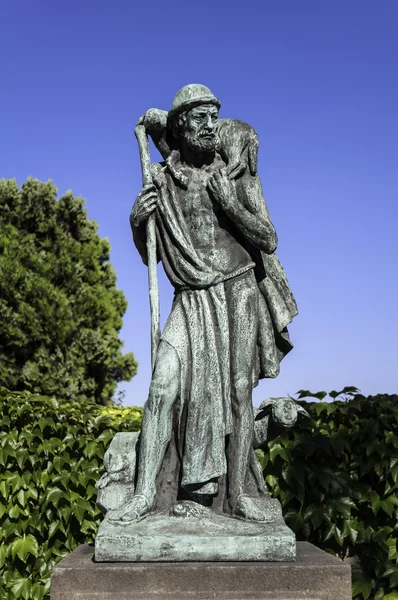 Statua del Buon Pastore . — Foto Stock