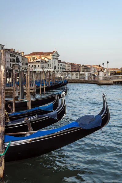 Gondolas i Venedig. — Stockfoto