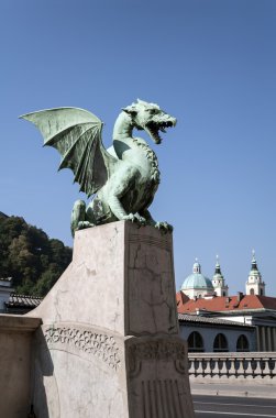 Dragon Köprüsü, ljubljana.