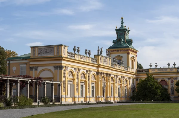 Palác Wilanow, Varšava, Polsko. — Stock fotografie