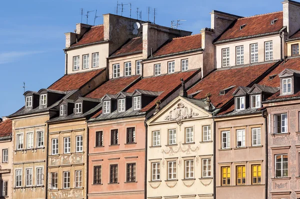 Varšavské staré město. — Stock fotografie