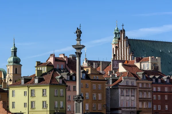 Старый город Варшавы . — стоковое фото