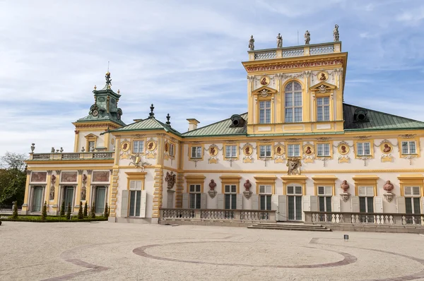 Palacio de Wilanow, Varsovia, Polonia . — Foto de Stock