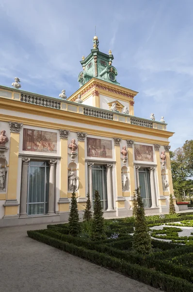 ヴィラヌフ宮殿、ワルシャワ、ポーランド. — ストック写真