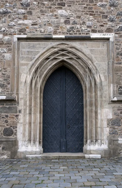 中世纪的门. — 图库照片