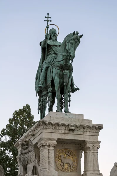 Szent István király, budapest. — Stock Fotó