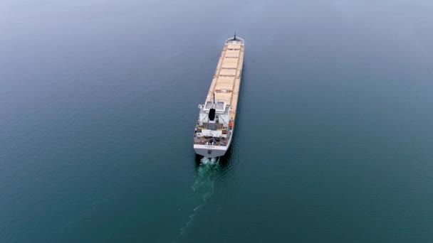 Beauharnois Salaberry Québec Kanada November 2021 Kaministiqua Ömlesztett Szállító Hajó — Stock videók