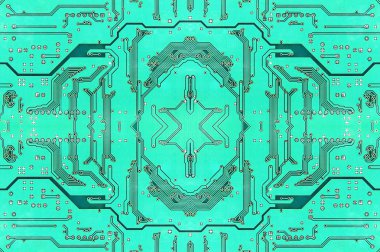 simetrik elektronik microcircuit.background.