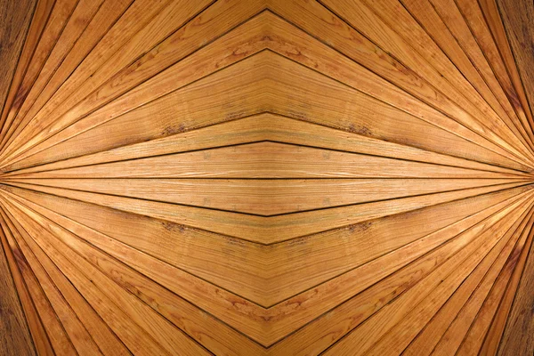 Fondo de lamas de madera simétricas abstractas . — Foto de Stock