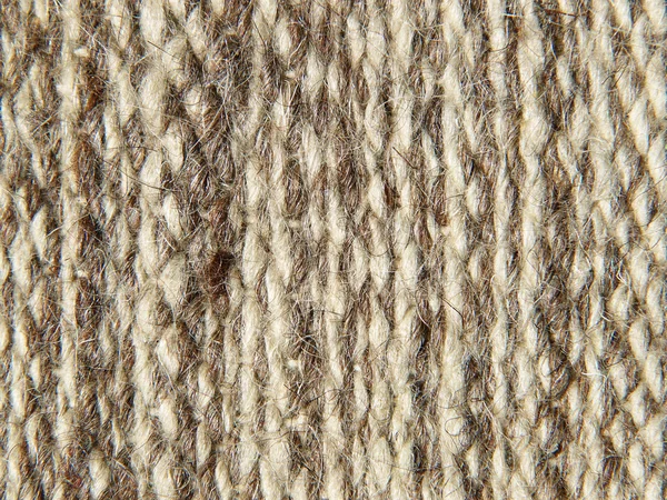 Rough maglia cammello lana tessuto texture modello . — Foto Stock