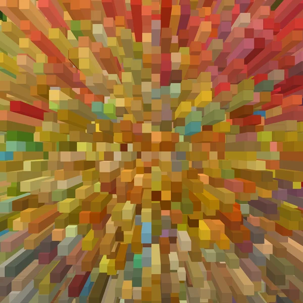 Multicolored square shape geometric background. — Stock Photo, Image