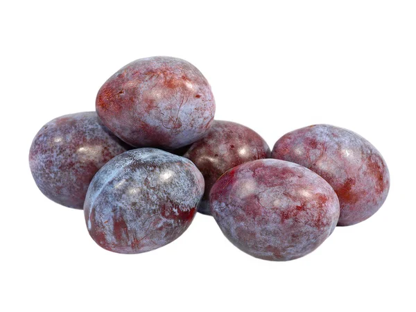 Mogen plums.isolated. — Stockfoto