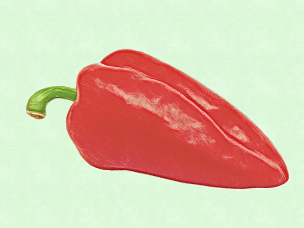 Sweet red pepper. — Stock Photo, Image