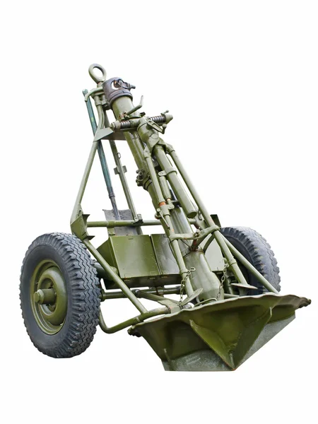 ww2 üzerinden Sovyet 120-mm havan.