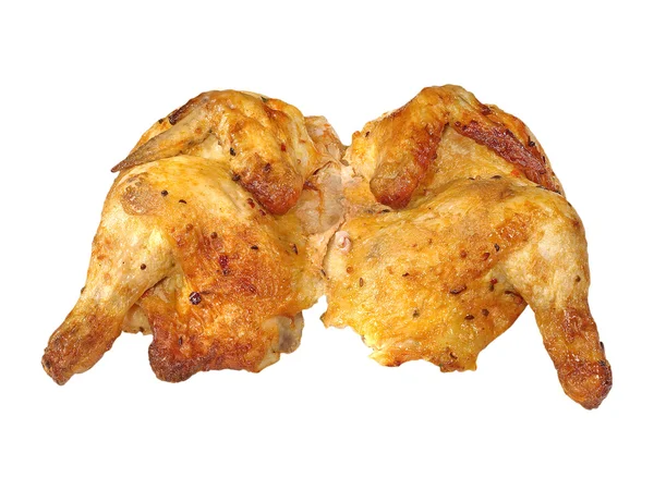 Grillezett chicken.isolated. — Stock Fotó