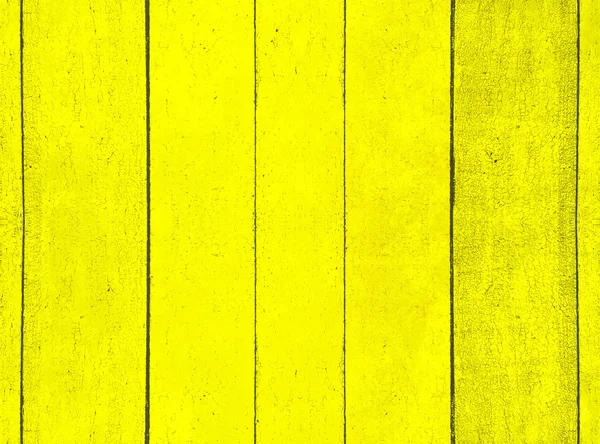 Grunge jaune clôture en bois. . — Photo