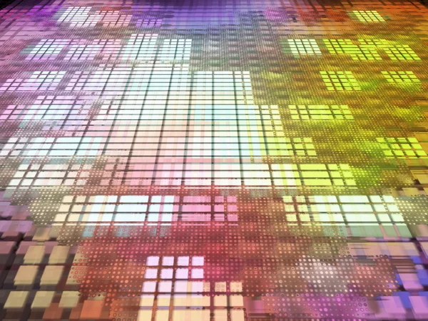 Многоцветный абстрактный фон матрицы . — стоковое фото