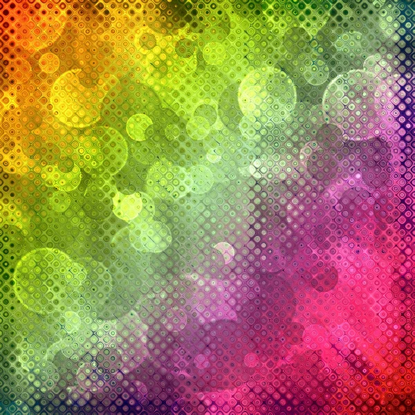 Multicolored fairy bokeh abstract background. — Stock Photo, Image