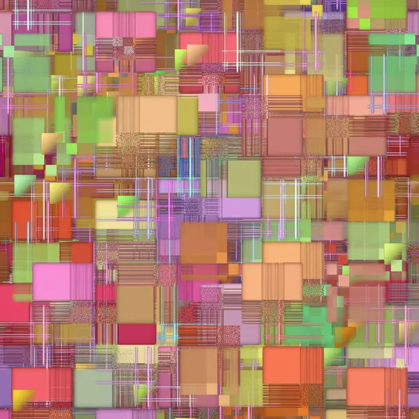 Çok renkli çiçek Dürbünü yama pattern.abstract arka plan. — Zdjęcie stockowe