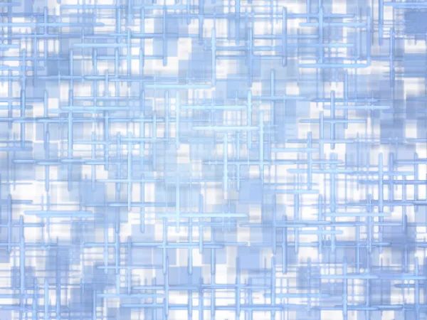 Tender turquoise grid and square shape pattern abstract backgrou — Stock Photo, Image