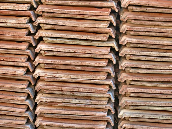 Ceramic tiles piles. — Stock Photo, Image