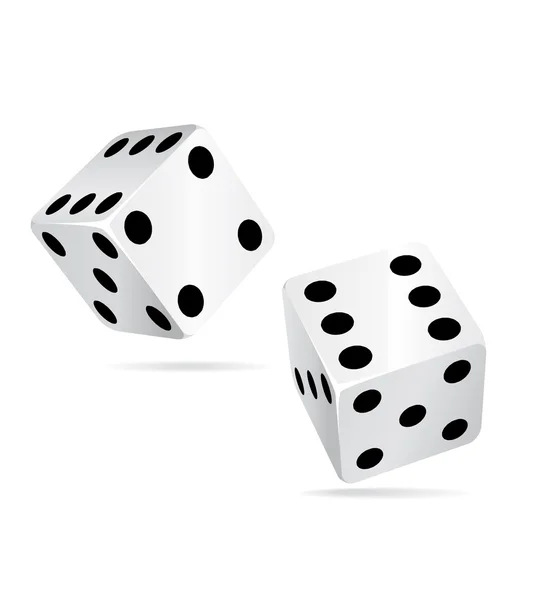 Two rolling dices. Stock Vector Image by ©Albachiaraa 12837956