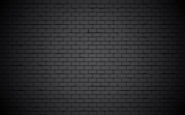 siyah grunge tuğla duvar duvar kağıdı.
