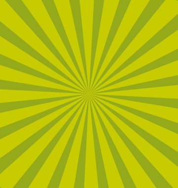 Yeşil ticari sunburst arka plan.